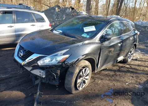2017 Nissan Murano Sv z USA, uszkodzony, nr VIN 5N1AZ2MH0HN114225